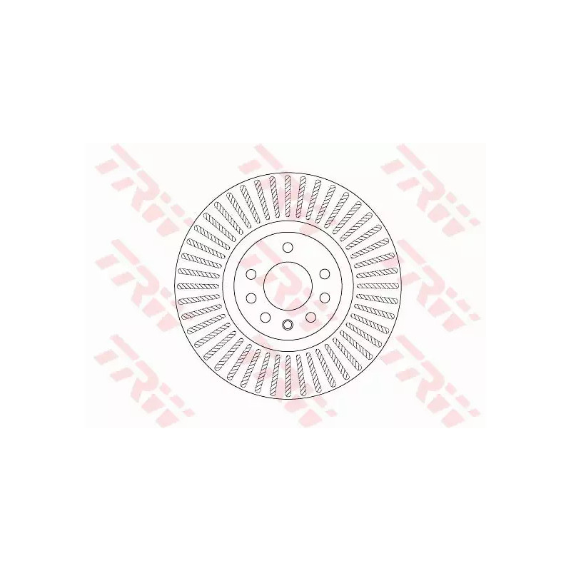Stabdžių diskas  TRW DF6677S