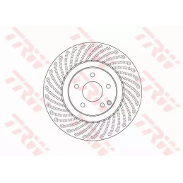 Stabdžių diskas  TRW DF6682S