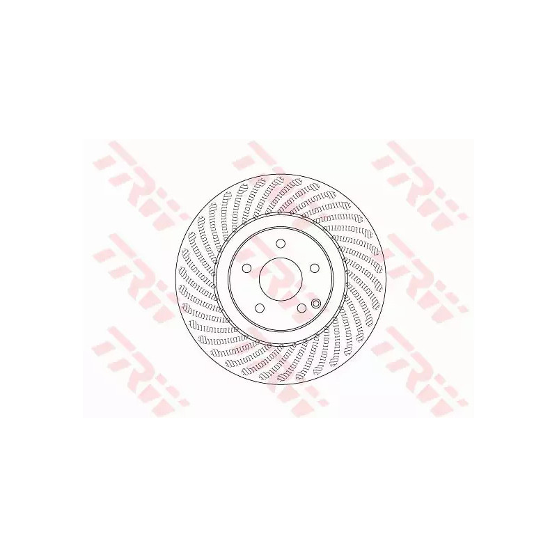 Stabdžių diskas  TRW DF6682S