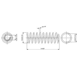 Spyruoklė  MONROE SP3709