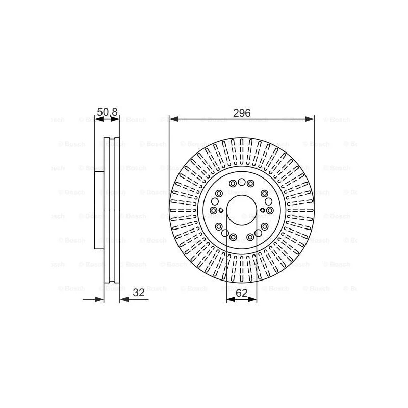 Stabdžių diskas  BOSCH 0 986 479 485