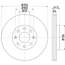 Stabdžių diskas  TEXTAR 92263303