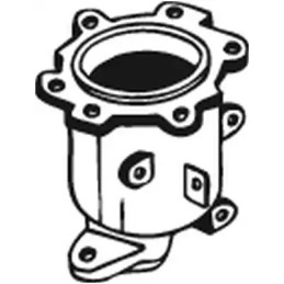 Katalizatoriaus keitiklis  BOSAL 090-139