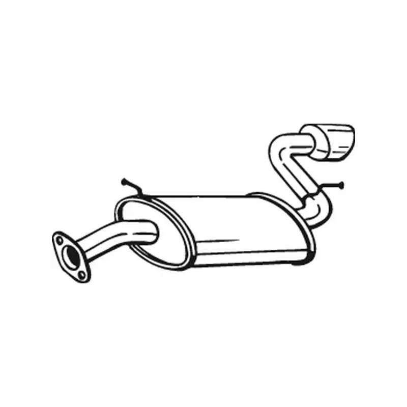 Galinis duslintuvas  BOSAL 128-005