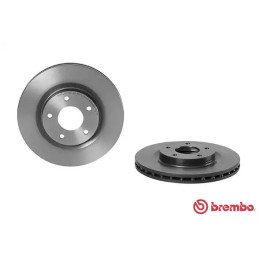 Stabdžių diskas  BREMBO 09.A637.21