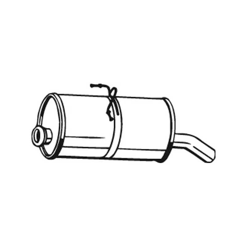 Galinis duslintuvas  BOSAL 135-705