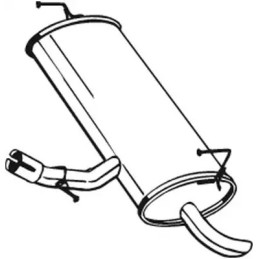 Galinis duslintuvas  BOSAL 145-201