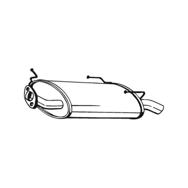 Galinis duslintuvas  BOSAL 145-521