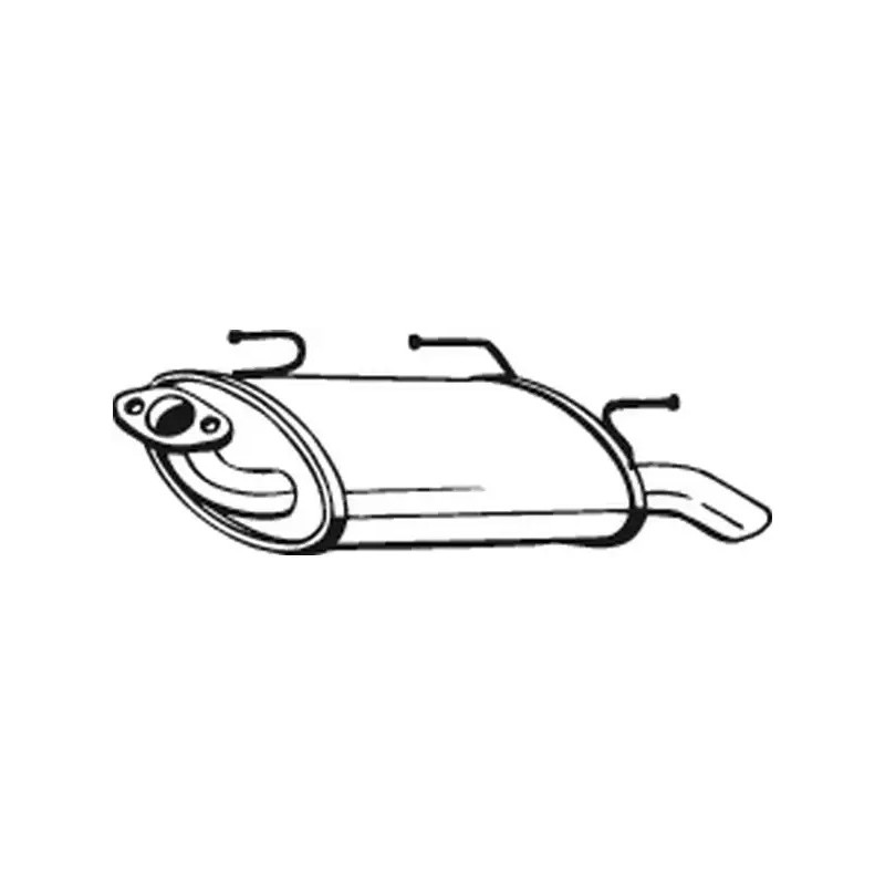 Galinis duslintuvas  BOSAL 145-611