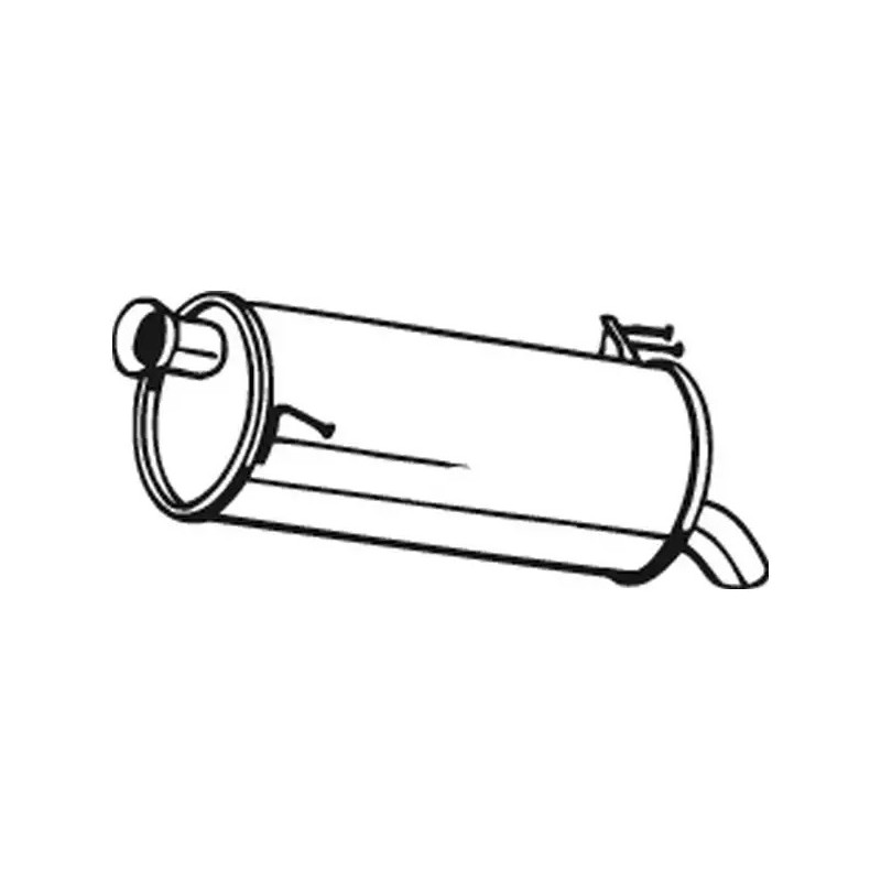 Galinis duslintuvas  BOSAL 165-037