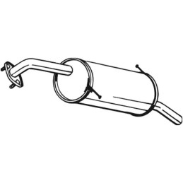 Galinis duslintuvas  BOSAL 171-045