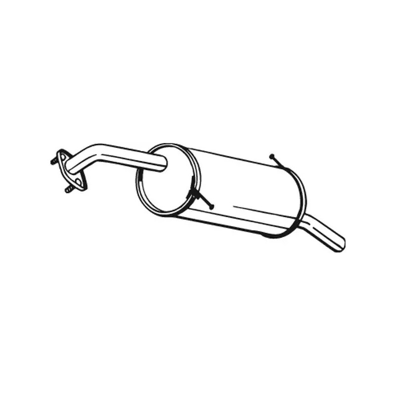 Galinis duslintuvas  BOSAL 171-045