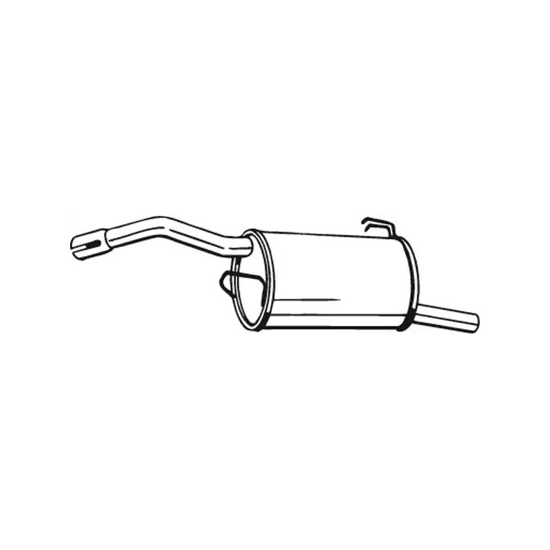 Galinis duslintuvas  BOSAL 177-683