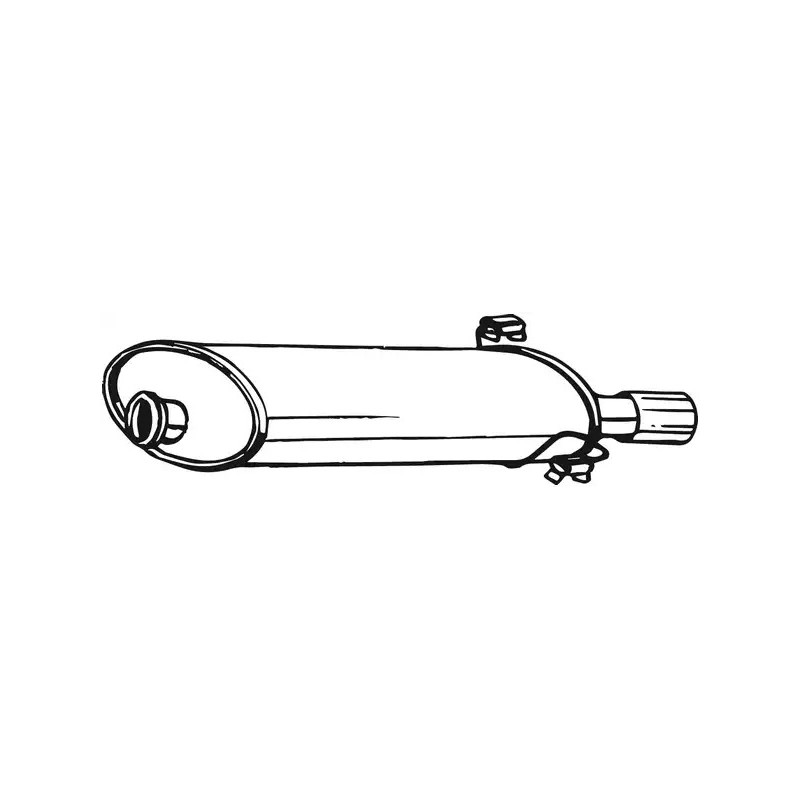 Galinis duslintuvas  BOSAL 190-235