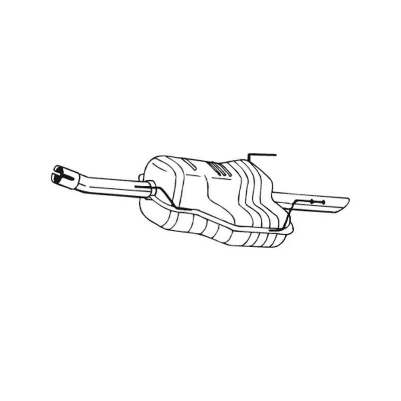 Galinis duslintuvas  BOSAL 185-481
