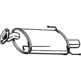 Galinis duslintuvas  BOSAL 219-011