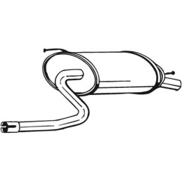 Galinis duslintuvas  BOSAL 219-135