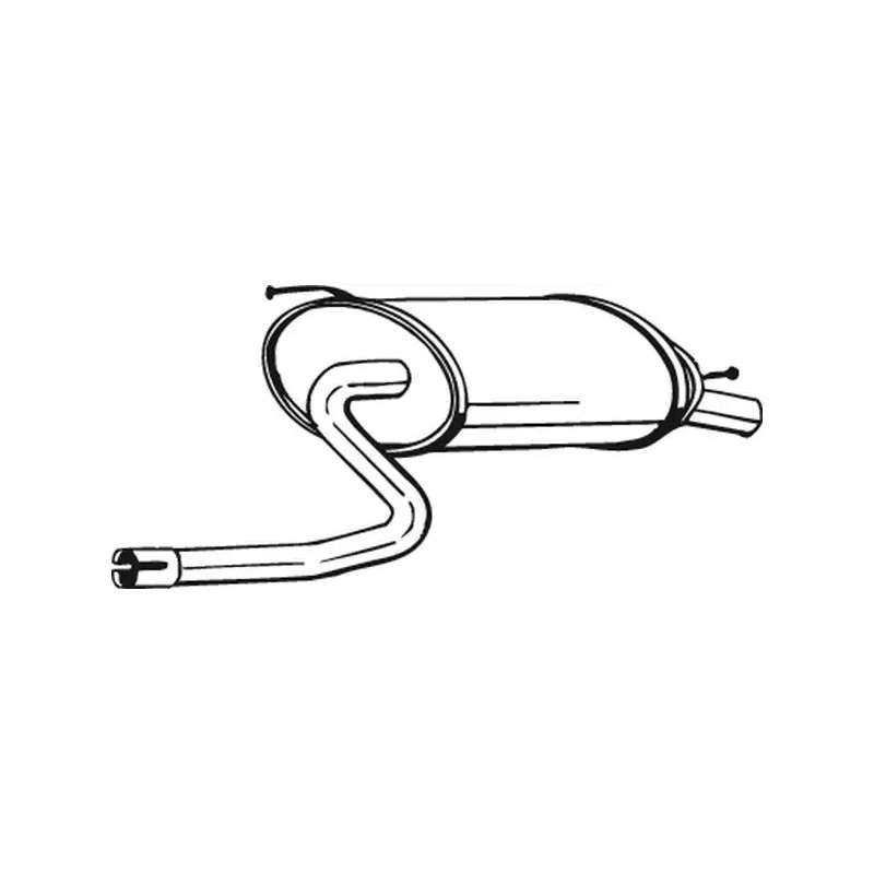 Galinis duslintuvas  BOSAL 219-135