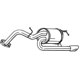 Galinis duslintuvas  BOSAL 228-185