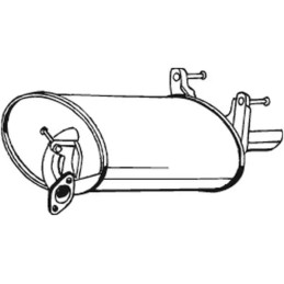 Galinis duslintuvas  BOSAL 228-427