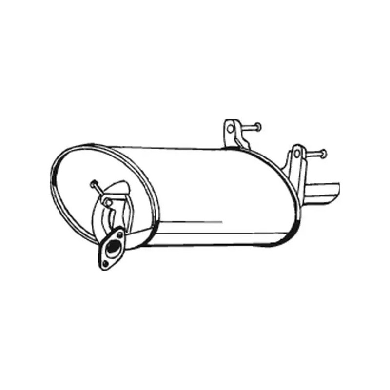 Galinis duslintuvas  BOSAL 228-427