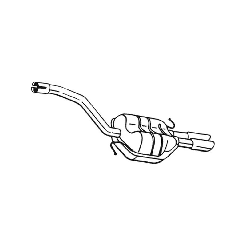 Galinis duslintuvas  BOSAL 233-155