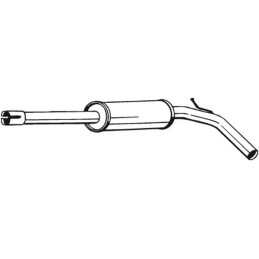 Vidurinis duslintuvas  BOSAL 233-637