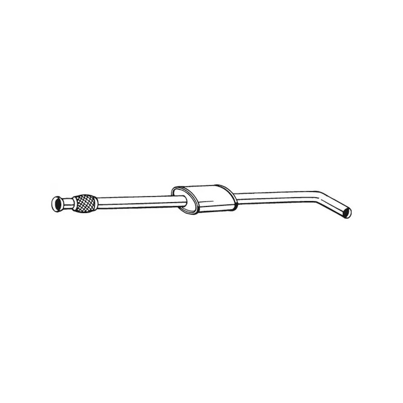Vidurinis duslintuvas  BOSAL 282-825