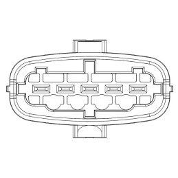 Oro masės jutiklis (oro srauto matuoklė)  NGK 90466