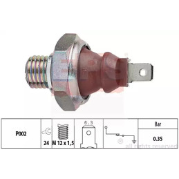 Alyvos slėgio jungiklis  EPS 1.800.026