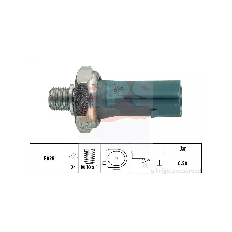 Alyvos slėgio jungiklis  EPS 1.800.196