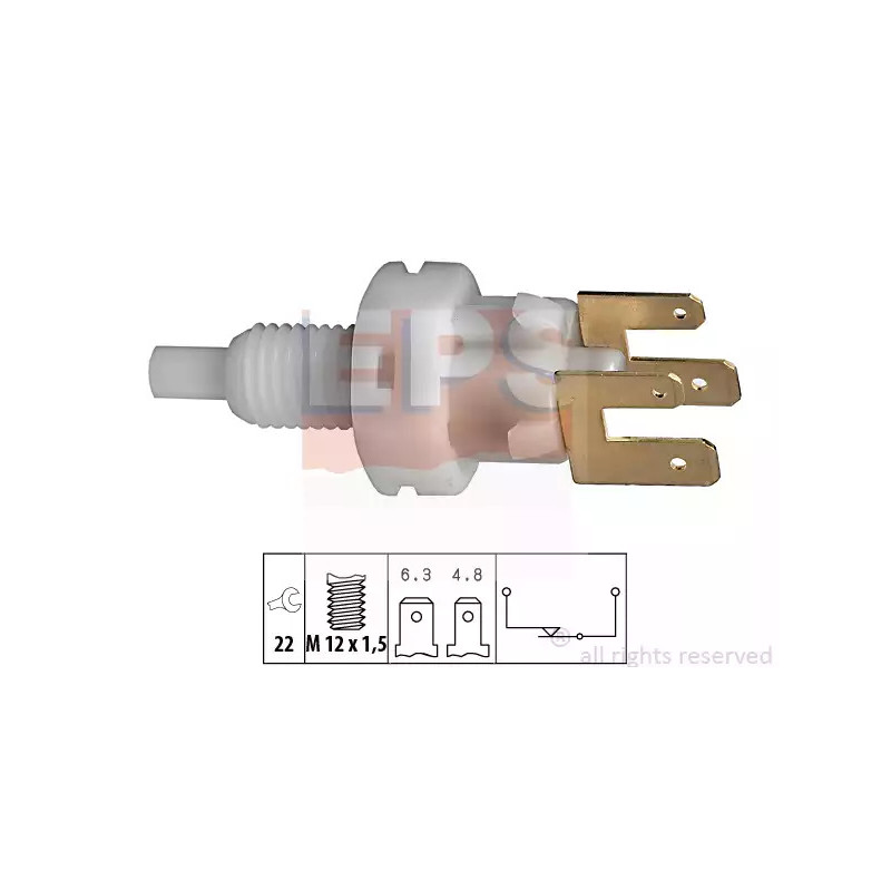 Stabdžių žibinto jungiklis  EPS 1.810.083