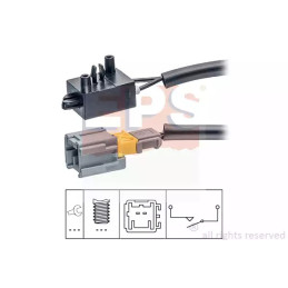 Stabdžių pavaros jungiklis  EPS 1.810.210