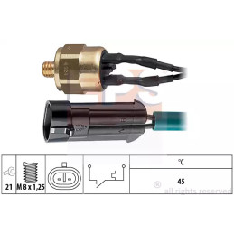 Aušinimo skyščio įspėjimo lemputės temperatūros jungiklis  EPS 1.840.124