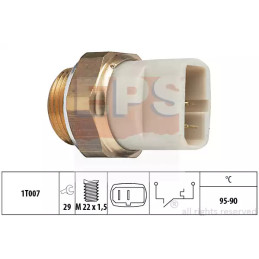Radiatoriaus ventiliatoriaus temperatūros jungiklis  EPS 1.850.027