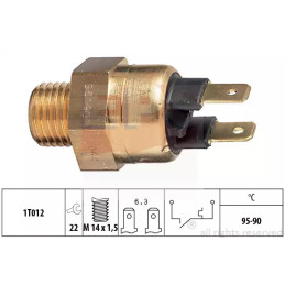 Radiatoriaus ventiliatoriaus temperatūros jungiklis  EPS 1.850.064