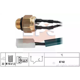 Radiatoriaus ventiliatoriaus temperatūros jungiklis  EPS 1.850.199