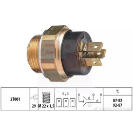 Radiatoriaus ventiliatoriaus temperatūros jungiklis  EPS 1.850.606