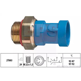 Radiatoriaus ventiliatoriaus temperatūros jungiklis  EPS 1.850.643