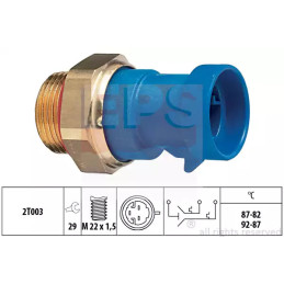 Radiatoriaus ventiliatoriaus temperatūros jungiklis  EPS 1.850.642
