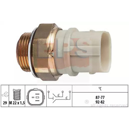 Radiatoriaus ventiliatoriaus temperatūros jungiklis  EPS 1.850.651