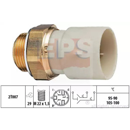 Radiatoriaus ventiliatoriaus temperatūros jungiklis  EPS 1.850.688