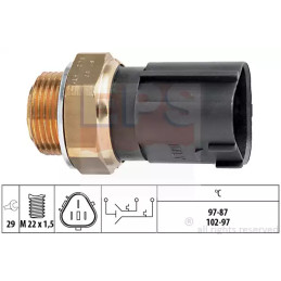Radiatoriaus ventiliatoriaus temperatūros jungiklis  EPS 1.850.690