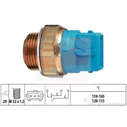 Radiatoriaus ventiliatoriaus temperatūros jungiklis  EPS 1.850.680