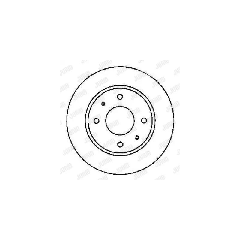 Stabdžių diskas  JURID 561592JC