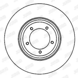 Stabdžių diskas  JURID 561979JC