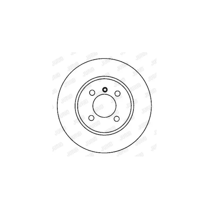 Stabdžių diskas  JURID 561981JC