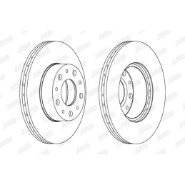 Stabdžių diskas  JURID 561984JC