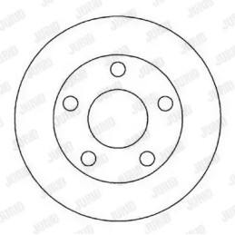 Stabdžių diskas  JURID 562005JC