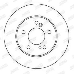 Stabdžių diskas  JURID 562014JC